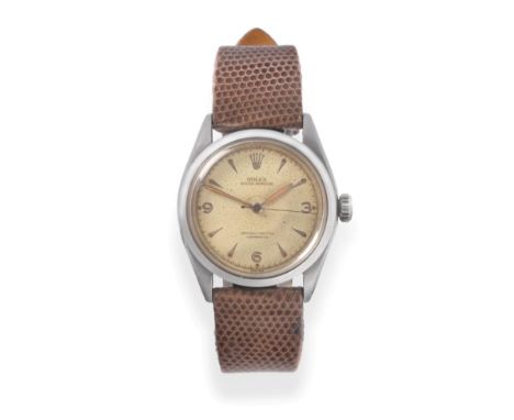 A Stainless Steel Automatic Centre Seconds Wristwatch, signed Rolex, Oyster Perpetual, Officially Certified Chronometer, ref:
