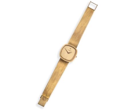 A Good 18ct Gold Wristwatch, signed Vacheron Constantin, Geneve, circa 1980, (calibre 1003/1) 17-jewel lever movement signed 