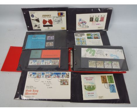 Philately - First day Covers, Good collection contained in folder covering a variety of topics (1 Folder) Good