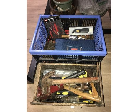 2 BOXES OF TOOLS