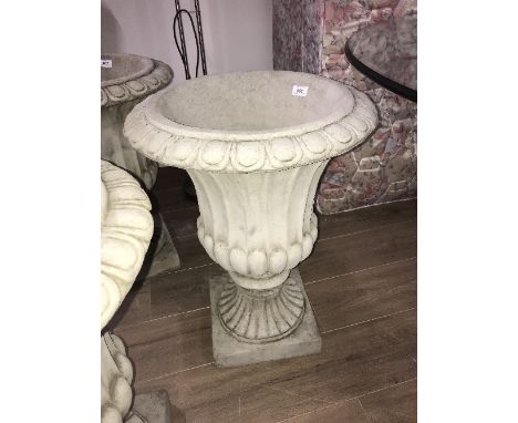 URN GARDEN PLANTER. APPROX 68CM HIGH