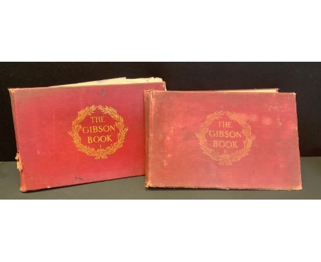 The Gibson book, A Collection of the published works of Charles Dana Gibson, Volumes I &amp; II, printed by Charles Scribner'