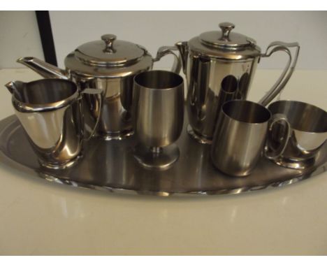 Old Hall tea service with tray