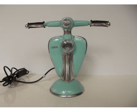 Table lamp in the form of a Labretta scooter, height 28cm