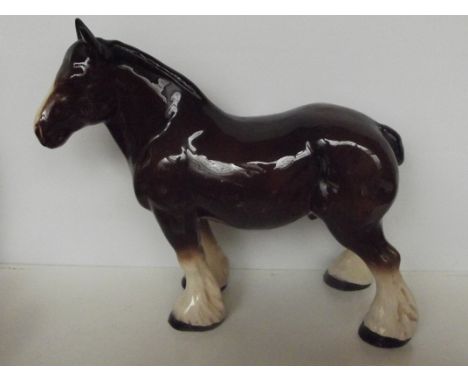Ceramic Shire horse