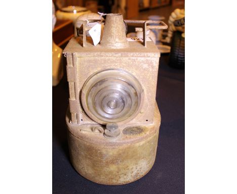 Vintage LMS railway guards lamp