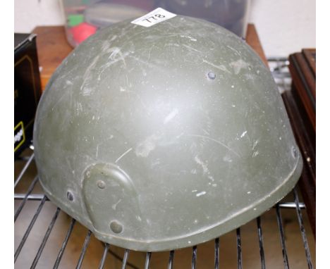 Modern military helmet possibly aircrew