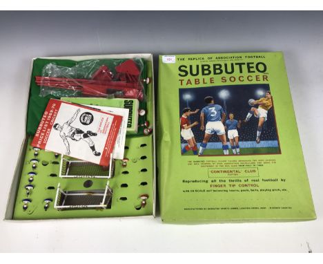 A vintage Subbuteo set