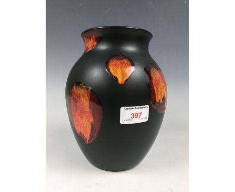 A Poole Pottery Living Glaze vase