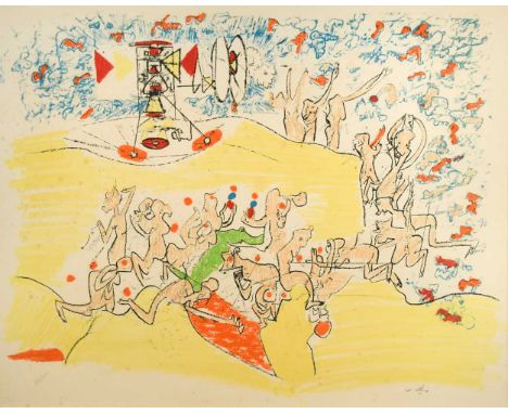 Roberto Matta (1911-2002) Fog, Gog and Magogsigned with monogram (lower right); numbered 50/100lithograph49 x 61.5cm