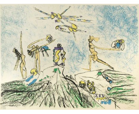 Roberto Matta (1911-2002) Les Venusiennessigned with monogram (lower right); numbered 173/300lithograph46 x 61cm