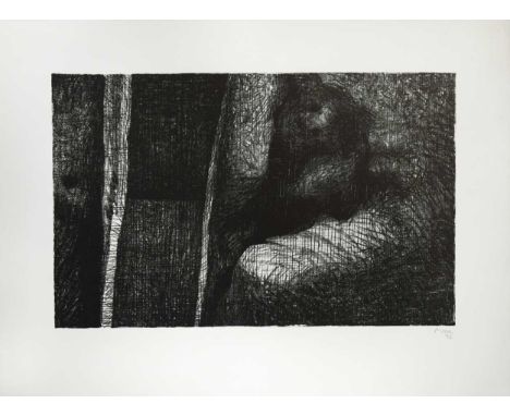 § Henry Moore OM, CH, FBA (1898-1986) Stonehenge XV; Dark Cavernsigned and dated 'Moore / 73.' (lower right)lithograph, unfra