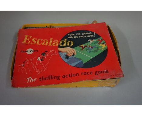 A boxed Chad Valley 'Escalado' racing game.&nbsp; 