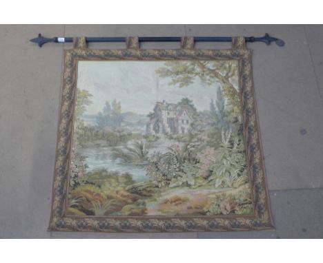 A French style wall hanging tapestry