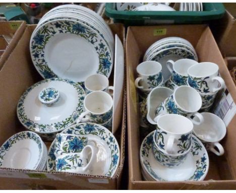 A 1970s Midwinter tea/dinner service
