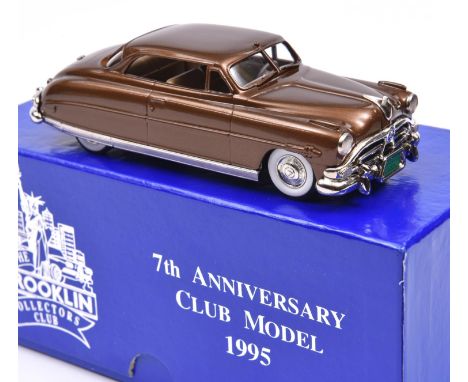 Brooklin Models. BRK.36x 1952 Hudson Hornet Hollywood Coupe. A 1995 Limited Edition/Special Issue 'Brooklin Collectors Club' 