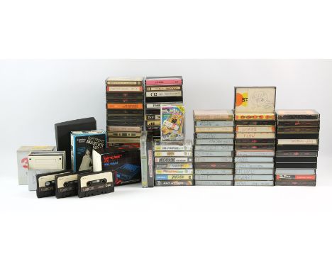 A large assortment of 80s/90s game cassettes and accessories Highlights include: Sinclair ZX 16K Ram expansion, Invicta Games