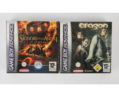 Game Boy Advance (GBA) factory sealed fantasy game bundle [Italian/PAL] Includes: The Lord of The Rings: The Third Age [Itali