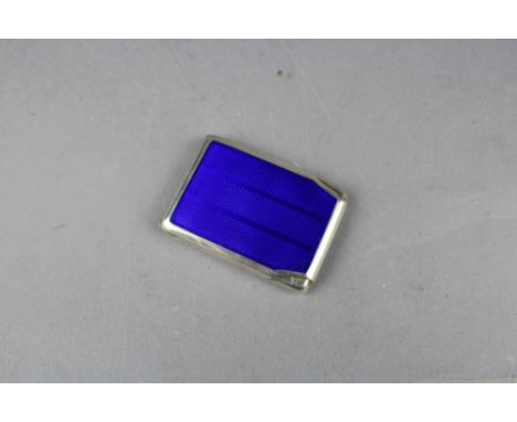 Silver and enamel vesta case