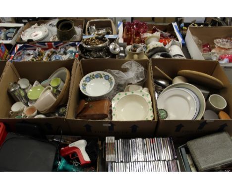 Three boxes of china wares, inc. Poole