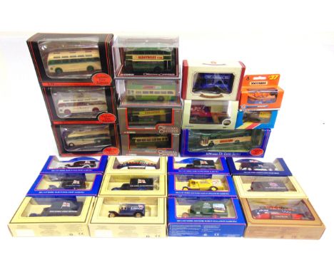 ASSORTED DIECAST MODEL VEHICLES  by Exclusive First Editions (4); Corgi Original Omnibus Company (4); and others, each mint o