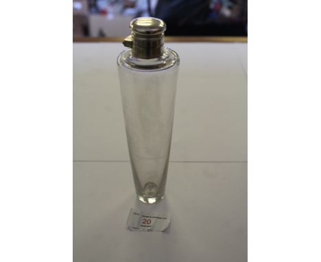 Silver mounted Scent Flask/Gimmel