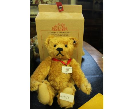 Steiff 'James' bear - produced for Christies.  No 146 of 1766 (boxed)