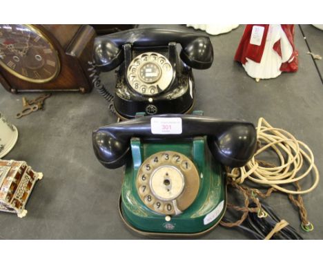 2 Vintage Telephones