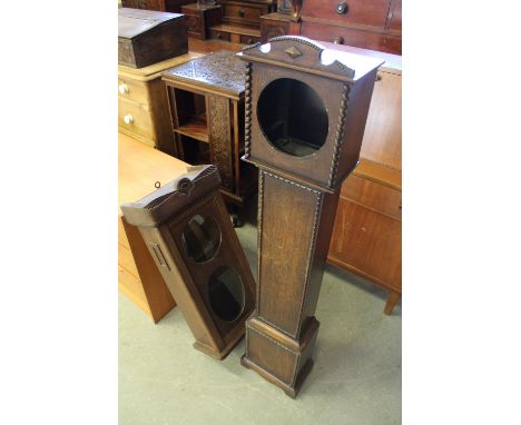2 Oak Clock Cases