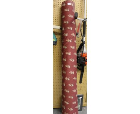 Roll of vintage fabric