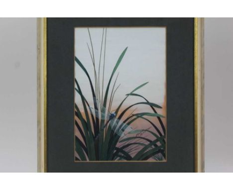 Richard Constable (b.1932) two watercolours - Dragonflies, signed and dated 1969 and 1970, in glazed frames, 28cm x 19cm, 33.