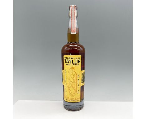 Bottle is sealed, full. Named after the founding father of the bourbon industry, Colonel Edmund Haynes Taylor. This small bat