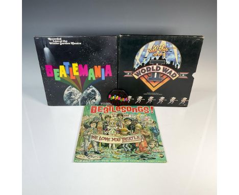 There are Beatle-maniacs and there is Beatlemania! This set includes a live double album of the original Broadway production;