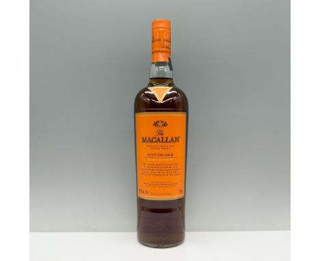 Bottle is sealed, full. Edition No. 2 is a collaborative creation between Macallans Master Whisky Maker and the Roca brothers