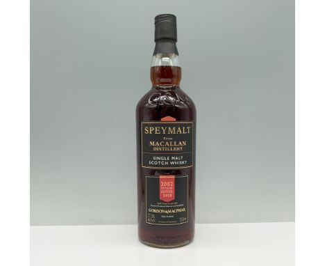 Bottle is sealed, full. This Speymelt features exceptional single malts, each matured in Gordon and MacPhails finest casks, o