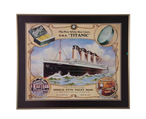 This print reproduces an ad that would have been a quality-assurance guarantee for those booking passage on the maiden, and d