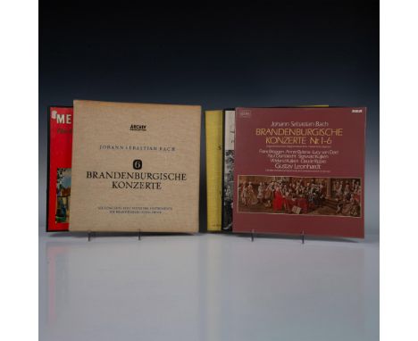 All box sets are within a hardbound cover, some with printed leaflet information regarding album set. Sets included are 2 Bra