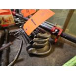 Lot - (5) "C" Clamps