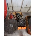 Lot - (2) Electric Angle Grinders