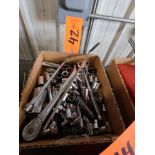 Lot - Sockets with Wrenches & Holder