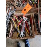 Lot - Pliers, Wrenches & Assorted Cutters