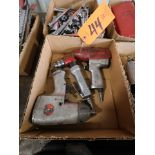 Lot - Pneumatic Impact Wrenches & Right Angle Drill