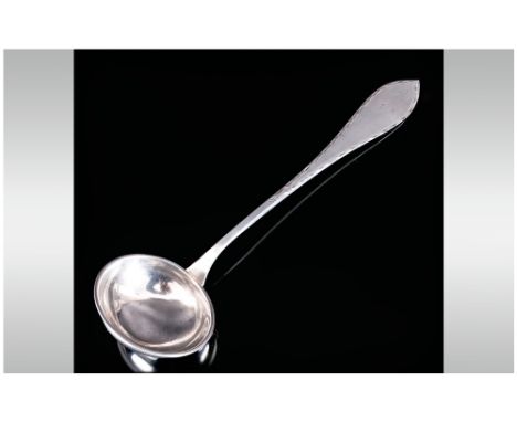 P. Hansen Danish Silversmiths - Small Ladle. Marked 830. 6.75 Inches In Length. 27.2 grams. 