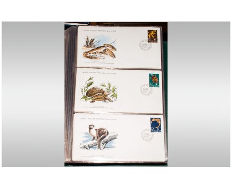 First Day Cover Album ''The Official Collection Of World Wildlife First Day Covers''
