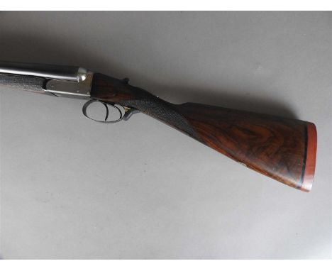 An Army and Navy 12 bore side by side boxlock non-ejector shotgun, serial no. 6845, 30 inch barrels, Anson and Deeley's Paten
