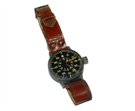 Manufacturer: Laco Model Name: Flieger Year: Circa 1942 Case No: Fl. 23883 Case Material: Steel Movement: Laco Manual Wind Nu