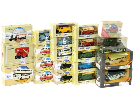 Corgi Classics boxed Commercial and Public Service Vehicles. Including: 97195 Howell's Bedford Pantechnicon, 97828 Rochdale D