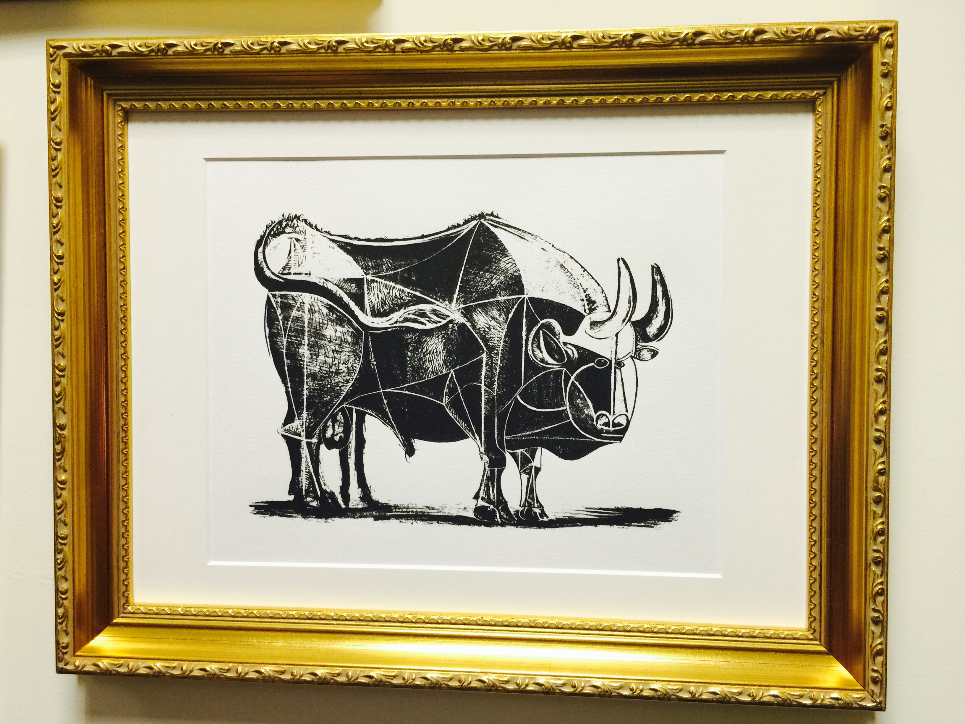 Pablo Picasso La Taureau The Bull Ltd Edition1986 Lithograph Postage Only Auction £2499 An 0417