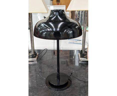 TABLE LAMP, 52cm H, mushroom shaped shade design. 