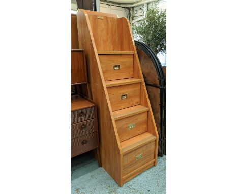 GAUTIER CABIN BEDS STEPS, 49.5cm W x 73cm D x 165cm H, with a cupboard but into each. step 